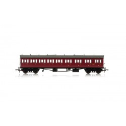 R4874 - GWR, Collett 57' Bow Ended E131 Nine Compartment Composite (Left Hand), 6360 - Era 3