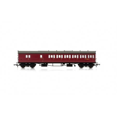 R4881 - BR, Collett 57' Bow Ended D98 Six Compartment Brake Third (Right Hand), W5508W - Era 4