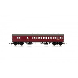 R4881A - BR, Collett 57' Bow Ended D98 Six Compartment Brake Third (Right Hand), W4951W - Era 4