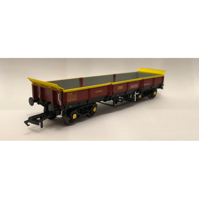 Turbot Bogie Ballast Wagon EWS Maroon DB978363 4F043001