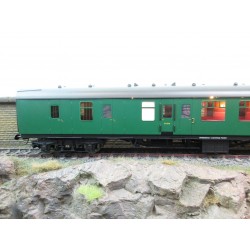 Green Southern MK1 Coach Set A - Darstaed 7mm Finescale O Gauge Mk1 Coaches Set A (4 Coaches) Southern Green