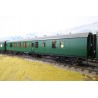 Green Southern MK1 Coach Set A - Darstaed 7mm Finescale O Gauge Mk1 Coaches Set A (4 Coaches) Southern Green