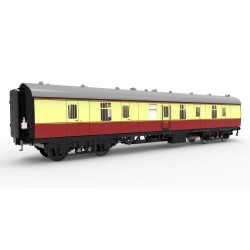 57' BG Blood & Custard - Darstaed 7mm Finescale O Gauge 57' Mk1 BG Blood & Custard