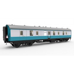 57' BG Blue & Grey - Darstaed 7mm Finescale O Gauge 57' Mk1 BG Blue & Grey