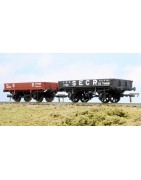 SECR 2 Plank Ballast Wagon